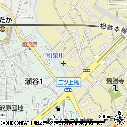 神奈川県横浜市瀬谷区二ツ橋町388-15周辺の地図