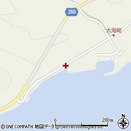 島根県松江市大海崎町132周辺の地図