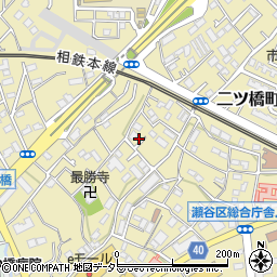 神奈川県横浜市瀬谷区二ツ橋町354-6周辺の地図