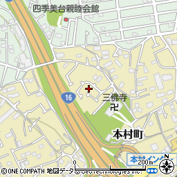 神奈川県横浜市旭区本村町73-32周辺の地図