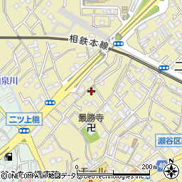 神奈川県横浜市瀬谷区二ツ橋町352-40周辺の地図