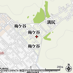 京都府舞鶴市梅ケ谷周辺の地図