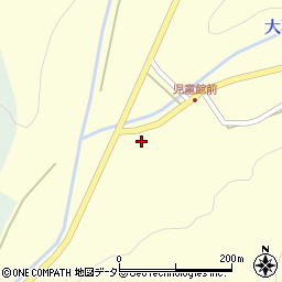 鳥取市国府町大茅体育館周辺の地図