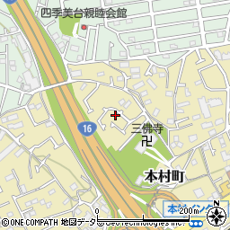 神奈川県横浜市旭区本村町73-33周辺の地図