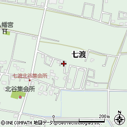 千葉県茂原市七渡2696-7周辺の地図