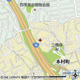 神奈川県横浜市旭区本村町73-15周辺の地図
