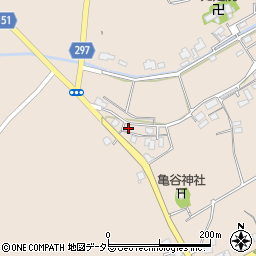 鳥取県東伯郡北栄町亀谷799周辺の地図