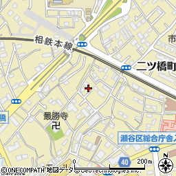 神奈川県横浜市瀬谷区二ツ橋町354-9周辺の地図