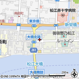 島根県松江市末次本町51周辺の地図