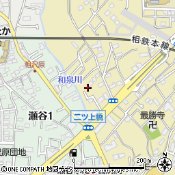 神奈川県横浜市瀬谷区二ツ橋町388-18周辺の地図