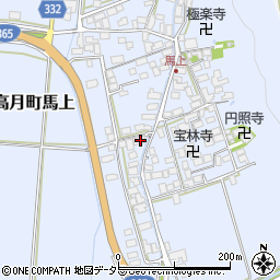 滋賀県長浜市高月町馬上1569周辺の地図