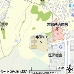 舞鶴市立三笠小学校周辺の地図