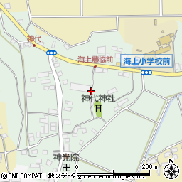 千葉県市原市神代周辺の地図