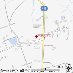 中津川市社会福祉協議会　障がい者就労支援事業所てがの周辺の地図