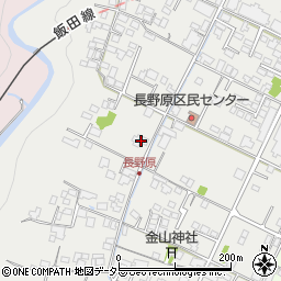 長野県飯田市長野原257周辺の地図