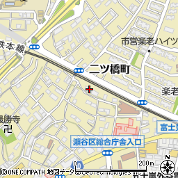 神奈川県横浜市瀬谷区二ツ橋町277-1周辺の地図