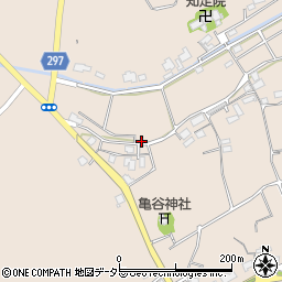 鳥取県東伯郡北栄町亀谷809周辺の地図