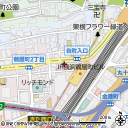 横浜西口平沼ビル周辺の地図