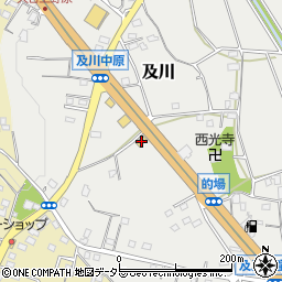 神奈川県厚木市及川1008-1周辺の地図