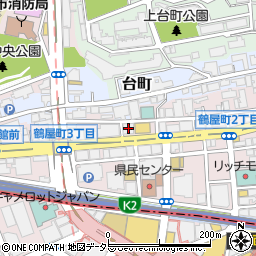 消化器内科　横浜むらきクリニック周辺の地図
