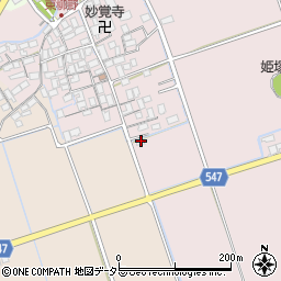 滋賀県長浜市高月町東柳野393周辺の地図