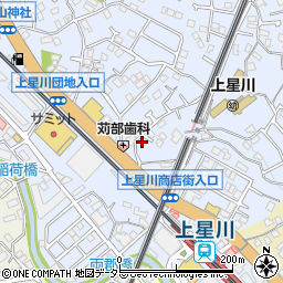 大倉荘周辺の地図
