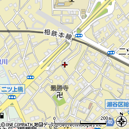 神奈川県横浜市瀬谷区二ツ橋町352-4周辺の地図