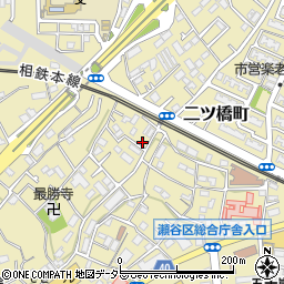 神奈川県横浜市瀬谷区二ツ橋町360-18周辺の地図