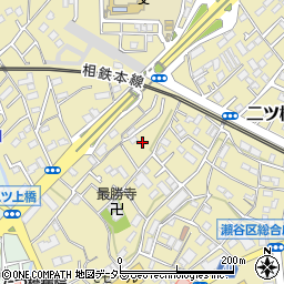 神奈川県横浜市瀬谷区二ツ橋町362-39周辺の地図