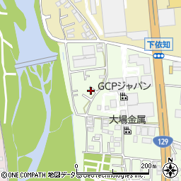 神奈川県厚木市金田22-5周辺の地図
