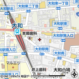 肉酒場 ぶれゑめん 大和駅前店周辺の地図