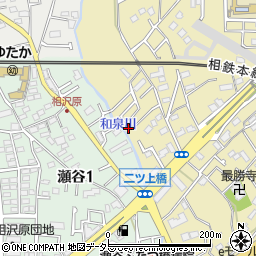 神奈川県横浜市瀬谷区二ツ橋町398-4周辺の地図