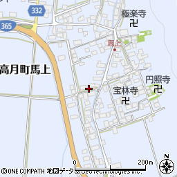 滋賀県長浜市高月町馬上1564周辺の地図