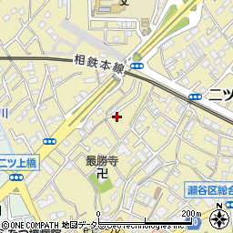 神奈川県横浜市瀬谷区二ツ橋町352-30周辺の地図