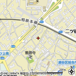 神奈川県横浜市瀬谷区二ツ橋町352-38周辺の地図
