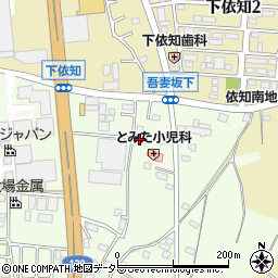 神奈川県厚木市金田124-1周辺の地図