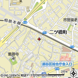 神奈川県横浜市瀬谷区二ツ橋町360-19周辺の地図