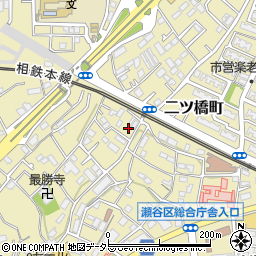 神奈川県横浜市瀬谷区二ツ橋町360-26周辺の地図