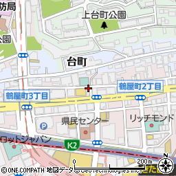 はれ晴れ 横浜 鶴屋町店周辺の地図