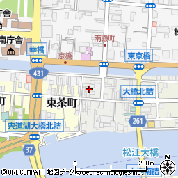 島根県松江市末次本町7-1周辺の地図