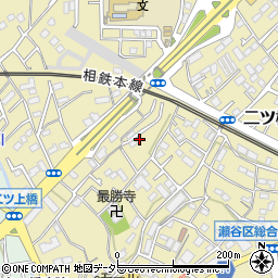 神奈川県横浜市瀬谷区二ツ橋町352-37周辺の地図