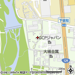 神奈川県厚木市金田22-9周辺の地図