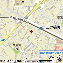 神奈川県横浜市瀬谷区二ツ橋町360周辺の地図