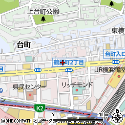 オムロンフィールドエンジニアリング株式会社　横浜テクノセンタ周辺の地図