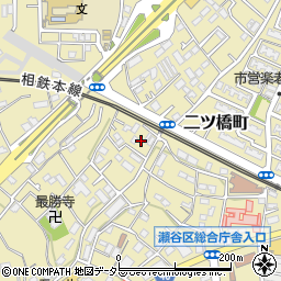 神奈川県横浜市瀬谷区二ツ橋町360-27周辺の地図