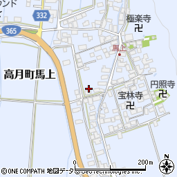 滋賀県長浜市高月町馬上1563周辺の地図