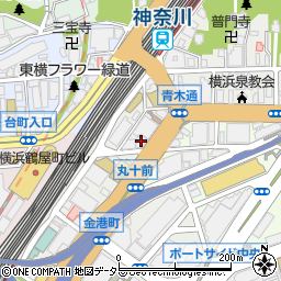 サピックス中学部横浜校周辺の地図