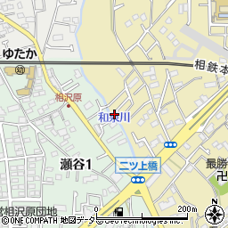 神奈川県横浜市瀬谷区二ツ橋町399-7周辺の地図