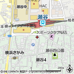 横浜信用金庫瀬谷支店周辺の地図