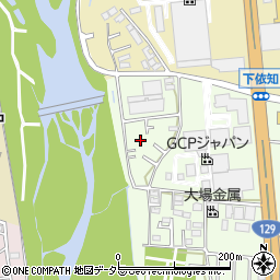 神奈川県厚木市金田8-5周辺の地図